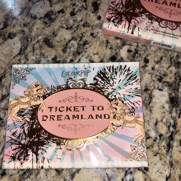 🔥2/$40🔥*NEW* 🎠 Colourpop TICKET TO DREAMLAND Whimsical Carousel Palette! - Picture 3 of 4